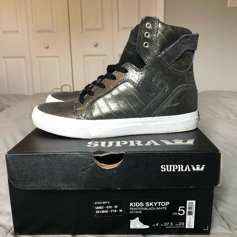 Supra Skytop sneakers in pewter